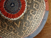 プリミティブなラタン編みの飾り物　南国インドネシア　ガーデニング　南国インテリア　0626b_画像3