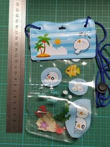  非売品 ZAQ スマホ ポーチ 未使用 携帯 防水 ケース J:COM ざっくう ストラップ 付き smartphone cases pouch waterproof Novelty