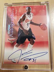 サイン 1999 -00 Skybox Autographics JASON TERRY RC Auto / ジェイソン テリー JET Autograph