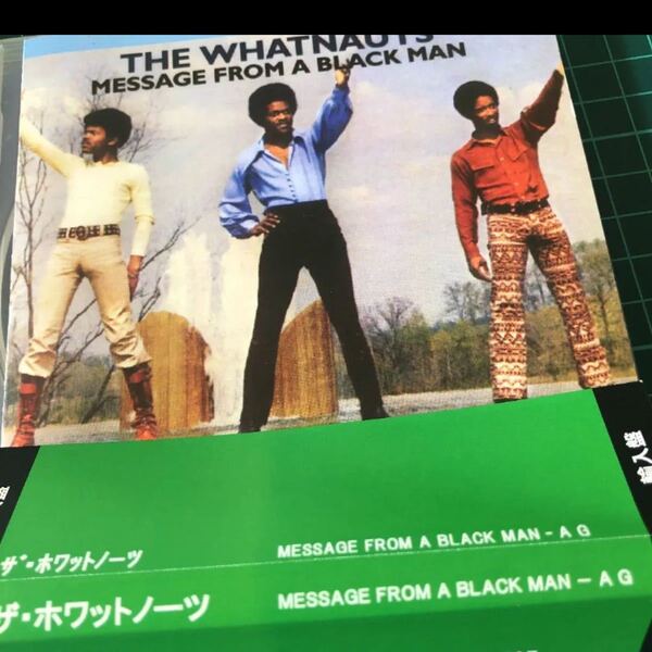Message From a Black Man ザ・ホワットノーツ 帯付き