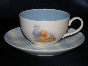 [ prompt decision ] Winnie The Pooh cup & saucer Sango