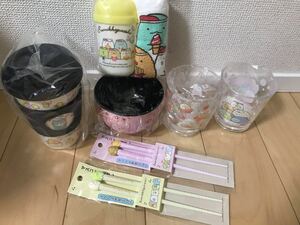 すみっコぐらし 箸 アクリルカップ タンブラー おしぼり おわん お椀 すみっこぐらし