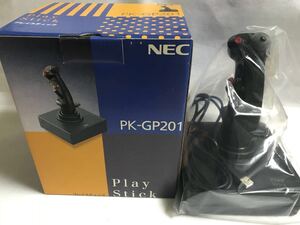 【未使用品】NEC PK-GP201/プレイスティックUSB接続/Windows 95 98/ゲームポート用ソフト全般