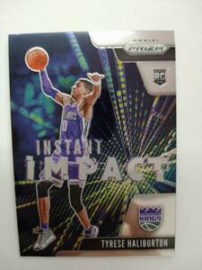 値下げ PANINI 2020-21 PRIZM INSTANT IMPACT No.9 TYRESE HALIBURTON RC 特価即決 20-21 タイリース ハリバートン