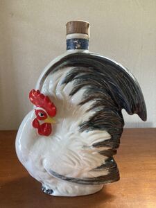 未開栓 希少 SUNTORY WHISKY サントリーウイスキー オールド 干支 陶器ボトル 酉年 鶏 鳥 43% 600ml 特級 縁起物 古酒
