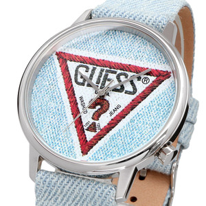 送料無料 新品 腕時計 GUESS originals ゲス 並行輸入品 レディース メンズ デニムベルト V1014M1　