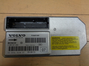  Volvo V70 CBA-SB5244W latter term original air bag computer 