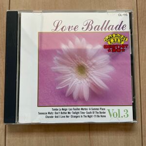 ラブ・バラードベストヒット20/Love Ballade BEST HITS 20 Vol .3