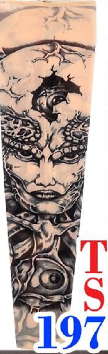 早い者勝ち「メール便送料無料」タトゥースリーブ SPD-197