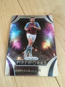 2020－21PANINI PRIZM PREMIER ジョン・マッギン　アストンビラ　FIREWORKS