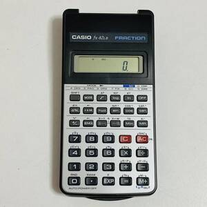 【動作品】CASIO カシオ 関数電卓 fx-82LB FRACTION Calculator 希少 レア