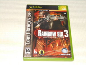 xbox*TOM CLANCY'S RAINBOW SIX 3 overseas edition case pain * box attaching * instructions less * soft attaching 