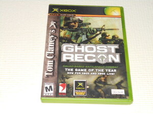 xbox*Tom Clancy's GHOST RECON overseas edition * box attaching * instructions attaching * soft attaching 