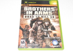 xbox★BROTHERS IN ARMS ROAD TO HILL 30 海外版★箱付・説明書付・ソフト付