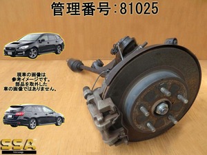 H26 レヴォーグ VM4 4WD 右リア足回り/右R足周り/ハブ/ナックル/ローター/キャリパー/ドライブシャフト/アーム