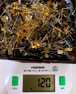 アクセサリーパーツ 材料 ハンドメイド DIY 手作り 約120g入り