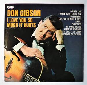 ☆LP★ドン・ギブソンDON GIBSON★スイート・ドリームI love You So Much it Hurt★ペラジャケ★カントリー・ソウルの王者★