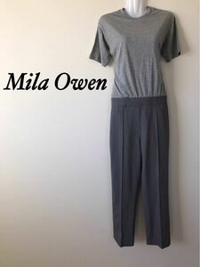 Mila Owen ミラオーウェン　オールインワン　サロペット　ズボン　半袖　春夏　スーツ　セットアップ　レディース　パンツ