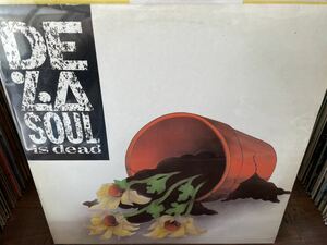 DE LA SOUL IS DEAD LP UK ORIGINAL PRESS!! 90'S HIPHOP CLASSICS!! 