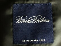 美品*BROOKS BROTHERS ブルックスブラザーズ*黒系*格子柄*ウール素材*メンズ*3釦*テーラードシングルジャケット*M～L相当*秋冬_画像4