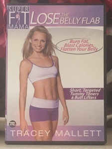 Tracey Mallett Tracy * mallet Lose the Belly Flab exercise Work out DVD beautiful goods 