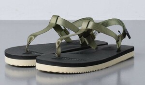 ○スイコック SUICOKE　 COKO 　黒×オリーブ　size US7/JP25　