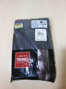 * Sakura .* cotton 100 print trunks men's L 2 sheets set ③