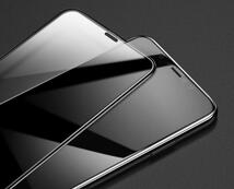 iphone12 ProMax 20D フルグルー ガラス フルカバー 保護 プレミアム加工 フルプロテクター_画像3