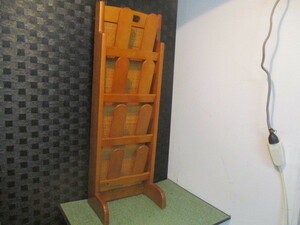  old Showa era. Karimoku slippers rack 