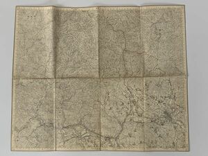 [ old map ] Showa era 35 year printing [ Kanagawa prefecture ..] Meiji 21 year . map 5 ten thousand minute. one topographic map ~.. trajectory ~ large amount exhibition L0325H