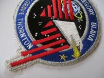 【送料無料】80s スペースシャトル計画『STS-33』ディスカバリー号 刺繍ワッペン/パッチNASAアップリケアップリケ宇宙飛行士ロケット U1_画像3