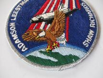 【送料無料】80s NASAスペースシャトル『STS-28』コロンビア号COLUMBIA刺繍ワッペン/パッチUSAアップリケ宇宙飛行士ロケットJAXA宇宙船 U2_画像2