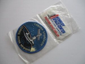 【送料無料】90s NASAスペースシャトル計画『STS-88』エンデバー刺繍ワッペン/徽章パッチUSAアップリケ宇宙飛行士 国際宇宙ステーション U3