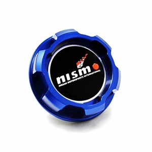 ニスモ アルミ製オイルキャップ ブルー　NISMO シルビア 180SX スカイライン GTR ノート S13 S14 S15 日産 876