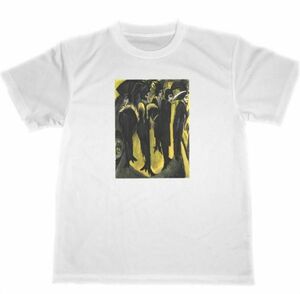 Art hand Auction Ernst Ludwig Kirchner Famous Painting Painting Kirchner Five Women in the City, L size, round neck, An illustration, character