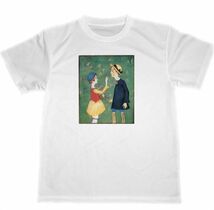 竹久夢二　ドライ　Tシャツ　名画　絵画　挿絵　アート　グッズ　薔薇のとげ_画像1