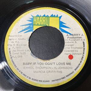 *71// fan key Reggae // Marcia Griffiths - Baby If You Don't Love Me / I Don't Know How To Love Him