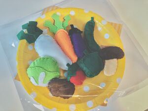 ハンドメイド フェルトままごと