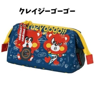 スケーター ポーチ 小物バッグ 小物ポーチ 化粧ポーチ クレイジーゴーゴー 内ポケット付き マルチポーチ ショルダーバッグ