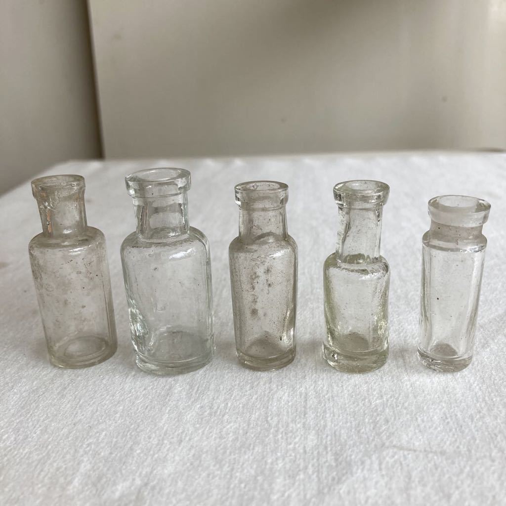 初回限定】 70s WHEATON ガラス ボトル 瓶 香水 一輪挿し レトロ 薬