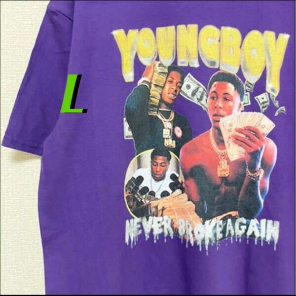 【新品】 NBA YoungBoy Tシャツ L