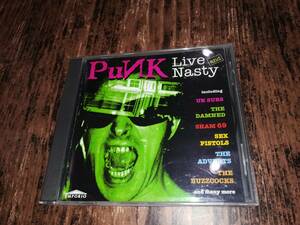J5250【CD】UK Subs、Sham 69 他全16曲 / Punk - Live And Nasty