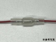 【4G/フルカバースリーブ100s】JST 日本製 4φ ギボシ 端子 スリーブ 脱着可能 100個セット 検索用) 接続 電線 加工 処理 amon 1153_画像4