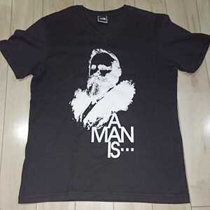 THE NORTH FACE ノースフェイス Tシャツ メンズ Sサイズ Vネック