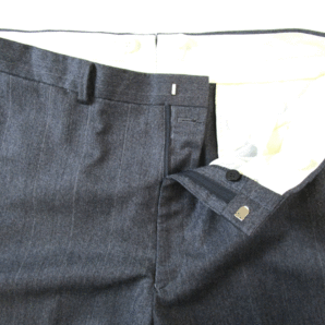 BROOKS BROTHERS ブルックスブラザーズ ウール スーツ セットアップ テーラードジャケット スラックス パンツ グレー 日本製の画像9