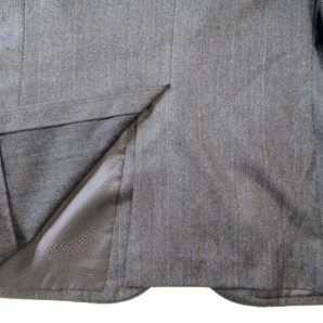 BROOKS BROTHERS ブルックスブラザーズ ウール スーツ セットアップ テーラードジャケット スラックス パンツ グレー 日本製の画像6