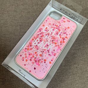 可愛い ピンク ハート スパンコール スマホケース iPhoneケース ケース iPhone8 スマホ お洒落