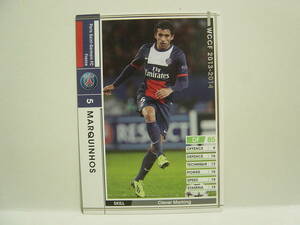 WCCF 2013-14 白 マルキーニョス　Marquinhos 1994 Brazil　Paris Saint-Germain FC 13-14 #052