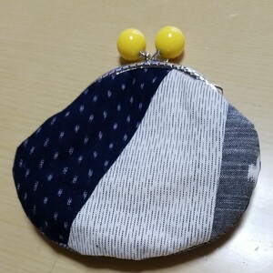 ハンドメイド がま口 がま口ポーチ
