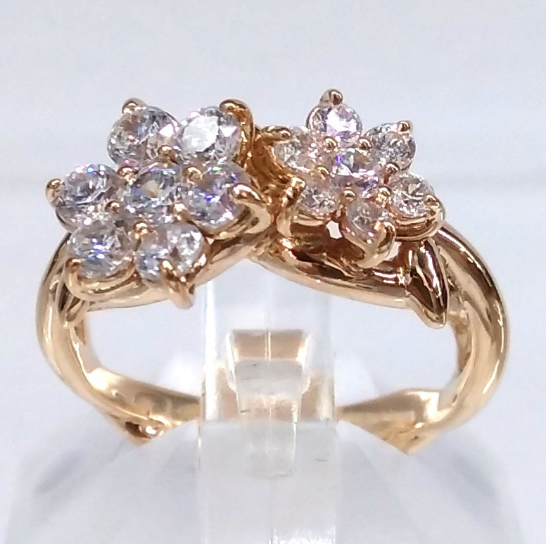 STAR JEWELRY ダイヤウェーブリング プレミアムピンク 0.01